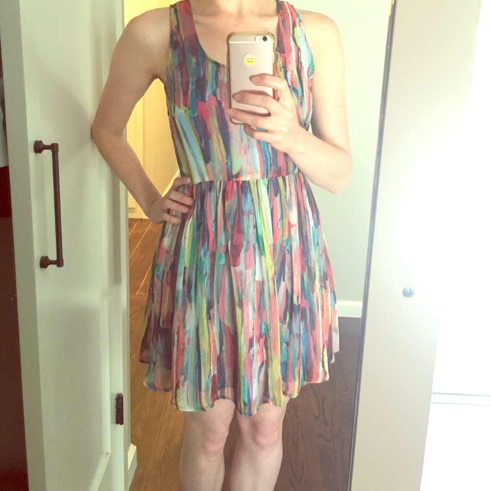 Gorgeous Jack watercolor summer dress 👗